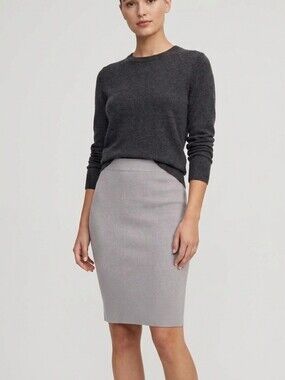 Aritzia Wilfred Lis Pencil Midi Skirt Bodycon